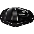 697-712 OE Solutions Series Differential Cover - Gray, Steel, Direct Fit, Sold individually