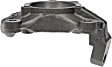 698-007 Front, Driver Side Knuckle