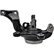 698-092 Front, Passenger Side Knuckle