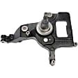 698-211 Front, Driver Side Knuckle, RWD
