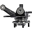 698-379 Front, Driver Side Knuckle, 2.5L, 4Cyl