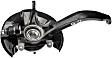 2010 Acura TSX - Front, Driver Side Knuckle 3.5L 6Cyl, Loaded