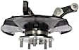 698-450 Front, Passenger Side Knuckle