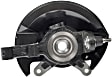 698-495 Front, Driver Side Knuckle, 1.7L, 4Cyl