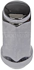 711-1005 AutoGrade Series Conical Lug Nut - Chrome, Steel, Acorn, M14-2 Direct Fit, Set of 4