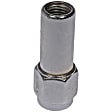711-302 Techoice Series Lug Nut - Chrome, Steel, M12-1.5 Direct Fit, Set of 4