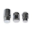 713-275 AutoGrade Series Lug Nut - Chrome, Carbon Steel, Acorn, 1/2 -20 Direct Fit, Set