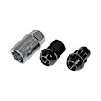 713-275A AutoGrade Series Lug Nut - Black Chrome, Carbon Steel, Acorn, 1/2 -20 Direct Fit, Set