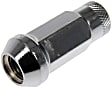 713-385 AutoGrade Series Lug Nut - Chrome, Carbon Steel, Open End Duplex Acorn, M12-1.50 Direct Fit, Set of 20