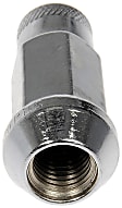 713-385 AutoGrade Series Lug Nut - Chrome, Carbon Steel, Open End Duplex Acorn, M12-1.50 Direct Fit, Set of 20