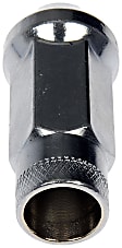 713-485 AutoGrade Series Lug Nut - Chrome, Carbon Steel, Open End Duplex Acorn, M12-1.25 Direct Fit, Set of 20