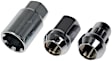 713-675 AutoGrade Series Lug Nut - Chrome, Carbon Steel, Acorn, M14-1.50 Direct Fit, Set of 16