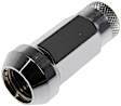 713-685 AutoGrade Series Lug Nut - Chrome, Carbon Steel, Bulge Seat Open End, M14-1.50 Direct Fit, Set of 20