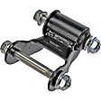 722-066 Leaf Spring Shackles and Hangers - Black, Steel, Direct Fit, Sold Individually