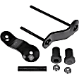 722-080 Leaf Spring Shackles and Hangers - Black, Steel, Direct Fit, Sold Individually