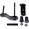 722-080 Leaf Spring Shackles and Hangers - Black, Steel, Direct Fit, Sold Individually
