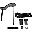 722-080 Leaf Spring Shackles and Hangers - Black, Steel, Direct Fit, Sold Individually
