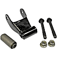 722-100 Leaf Spring Shackles and Hangers - Steel, Direct Fit, Kit