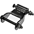 722-204 Leaf Spring Shackles and Hangers - Black, Steel, Direct Fit, Kit