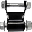 722-228 Leaf Spring Shackles and Hangers - Black, Steel, Direct Fit, Sold Individually
