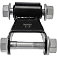 722-228 Leaf Spring Shackles and Hangers - Black, Steel, Direct Fit, Sold Individually