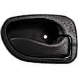 723MX Front Or Rear, Passenger Side Black Interior Door Handle, Without Door Lock Hole, Help Series