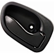 723MX Front Or Rear, Passenger Side Black Interior Door Handle, Without Door Lock Hole, Help Series