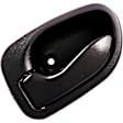 724MX Front Or Rear, Driver Side Black Interior Door Handle, Without Door Lock Hole, Help Series