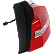 Passenger Side Halogen Tail Light, With bulb(s), OE Replacement, CAPA Certified