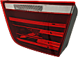 2011-2017 BMW X3 - Passenger Side, Inner Tail Light, with Bulb, Halogen, Clear and Red Lens