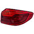 2018 BMW 540i Base - Passenger Side, Outer LED Tail Light, With bulb(s), Mounts on Body, OE Replacement