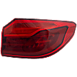 2019 BMW 540i xDrive - Passenger Side, Outer LED Tail Light, With bulb(s), Mounts on Body, OE Replacement, CAPA Certified