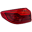 2020 BMW 530i Base - Driver Side, Outer LED Tail Light, With bulb(s), Mounts on Body, OE Replacement