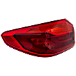 2020 BMW 530i Base - Driver Side, Outer LED Tail Light, With bulb(s), Mounts on Body, OE Replacement