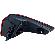 2020 BMW 530i Base - Driver Side, Outer LED Tail Light, With bulb(s), Mounts on Body, OE Replacement