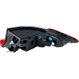 2020 BMW 330i Base - Driver Side, Outer LED Tail Light, With bulb(s), Mounts on Body, OE Replacement, CAPA Certified