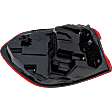 Passenger Side, Outer LED Tail Light, With bulb(s), OE Replacement
