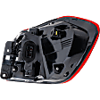 Driver Side, Outer LED Tail Light, With bulb(s), OE Replacement