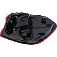 Driver Side, Outer LED Tail Light, With bulb(s), OE Replacement