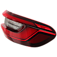 Passenger Side, Outer Tail Light, with Bulb, LED, Mounts On Body, Type 1, CAPA CERTIFIED