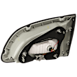 Driver Side, Inner Tail Light, with Bulb, Halogen, Mounts On Liftgate