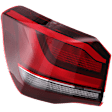 Driver Side, Outer LED Tail Light, With bulb(s), OE Replacement