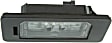 Rear, Driver or Passenger Side License Plate Light