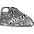 740-052 Sedan Rear, Driver Side OE Solutions Series Power Window Regulator, Without Motor