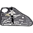 740-053 Sedan Rear, Passenger Side OE Solutions Series Power Window Regulator, Without Motor
