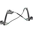 740-062 Front, Driver Side OE Solutions Series Power Window Regulator, Without Motor