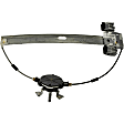 740-075 Front, Driver Side OE Solutions Series Manual Window Regulator, Without Motor