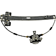 740-075 Front, Driver Side OE Solutions Series Manual Window Regulator, Without Motor