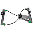 740-084 Convertible Front, Driver Side OE Solutions Series Power Window Regulator, Without Motor