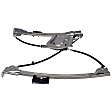 740-085 Convertible Front, Passenger Side OE Solutions Series Power Window Regulator, Without Motor
